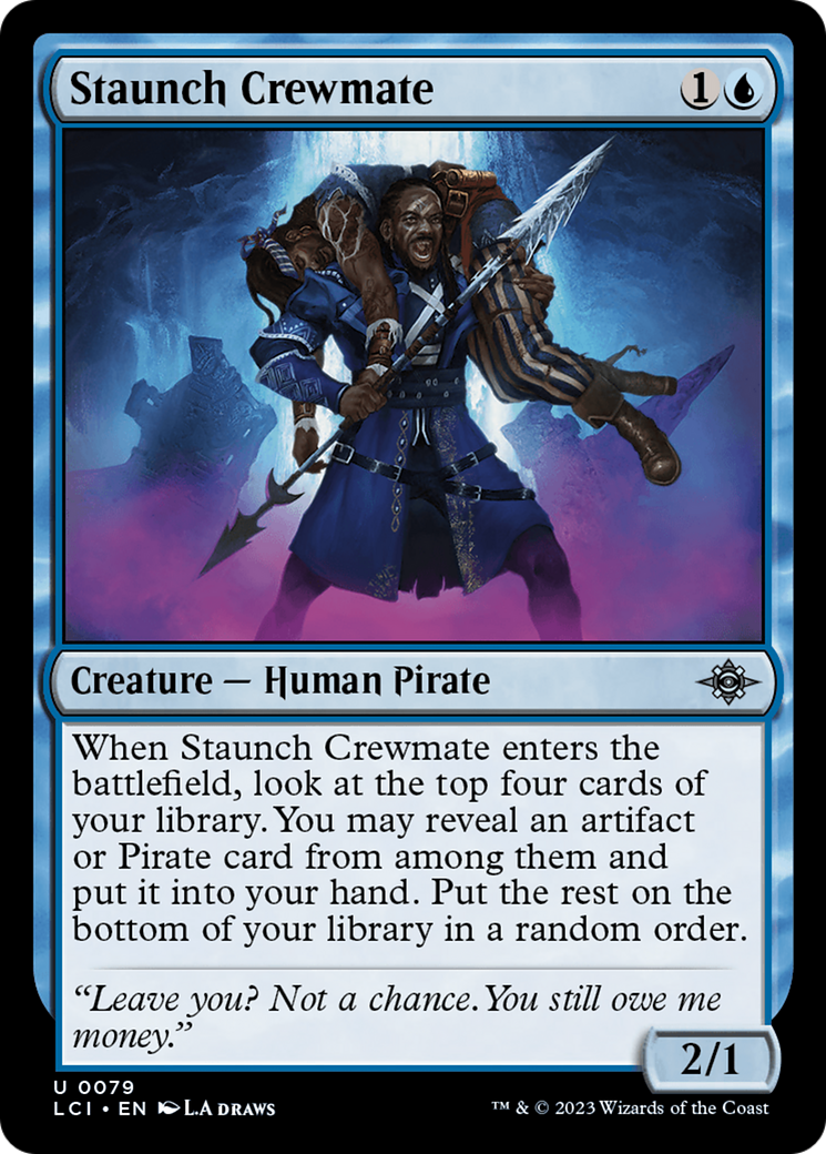 Staunch Crewmate [The Lost Caverns of Ixalan] | Good Games Adelaide SA