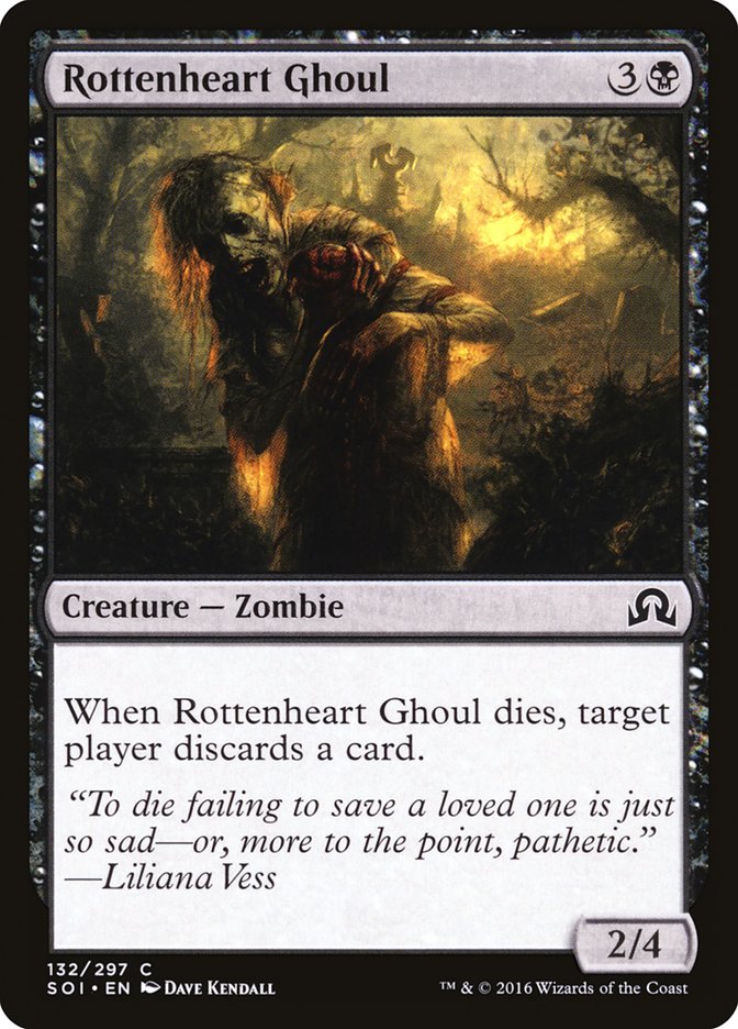 Rottenheart Ghoul 132 (Shadows over Innistrad)  | Good Games Adelaide SA
