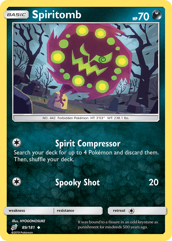 Spiritomb (89/181) [Sun & Moon: Team Up] | Good Games Adelaide SA