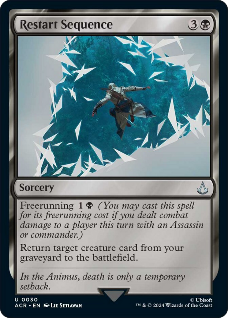 Restart Sequence [Assassin's Creed] | Good Games Adelaide SA