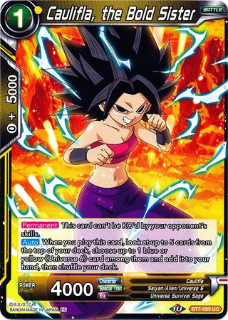 Caulifla, the Bold Sister [BT7-085] | Good Games Adelaide SA