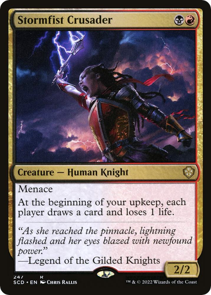 Stormfist Crusader 247 (Starter Commander Decks)  | Good Games Adelaide SA