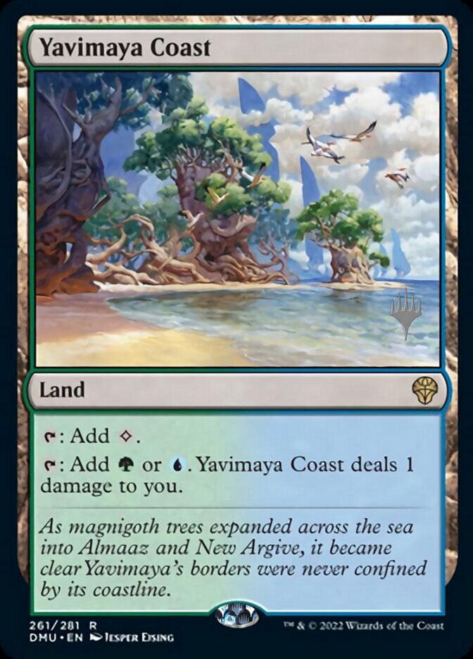 Yavimaya Coast (Promo Pack) [Dominaria United Promos] | Good Games Adelaide SA