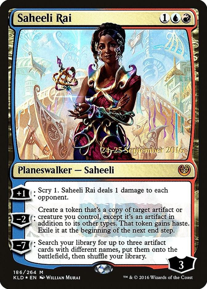 Saheeli Rai 186 (Prerelease Cards)  - Foil | Good Games Adelaide SA