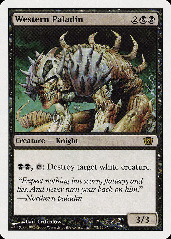 Western Paladin 173 (8th Edition)  - Foil | Good Games Adelaide SA