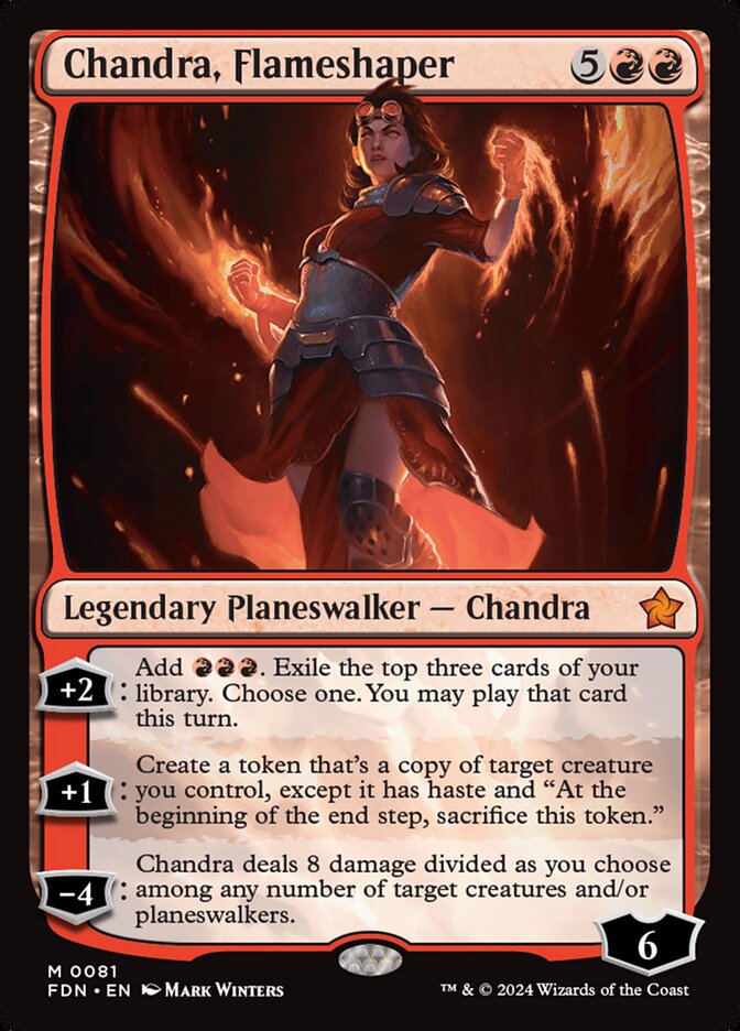 Chandra, Flameshaper 81 (Foundations)  | Good Games Adelaide SA