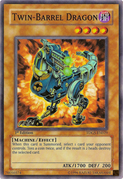 Twin-Barrel Dragon [TDGS-EN029] Super Rare | Good Games Adelaide SA