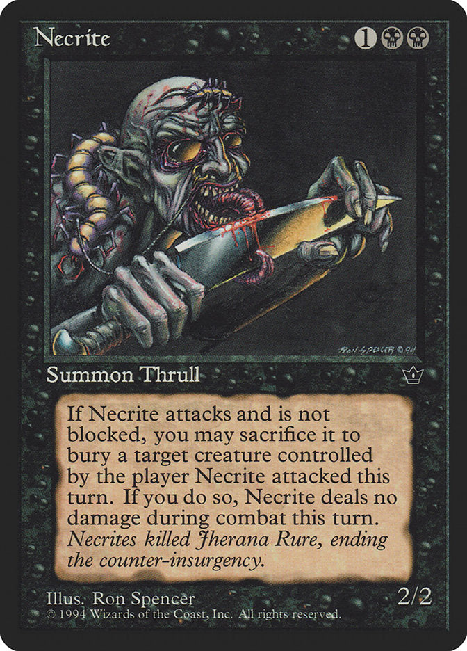 Necrite (Ron Spencer) [Fallen Empires] | Good Games Adelaide SA