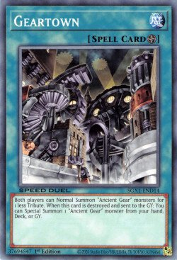 Geartown [SGX1-END14] Common | Good Games Adelaide SA