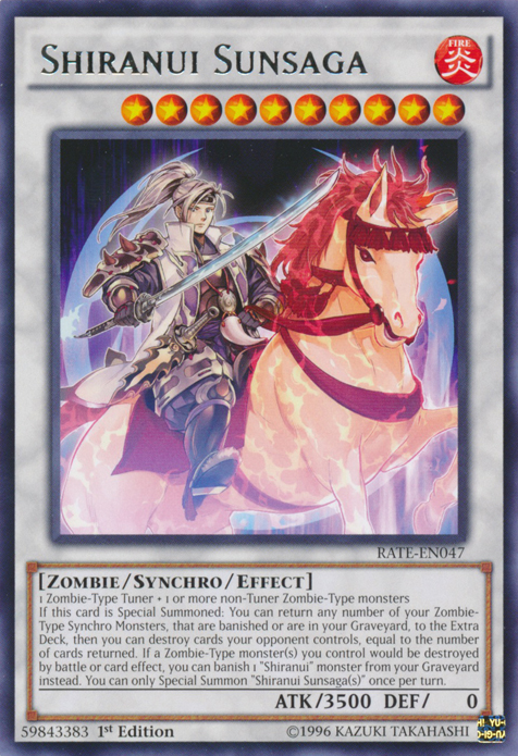 Shiranui Sunsaga [RATE-EN047] Rare | Good Games Adelaide SA