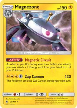 Magnezone 36 131 Prerelease Kit Exclusive 036/131 (Deck Exclusives)  | Good Games Adelaide SA