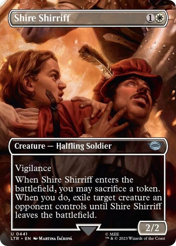 Shire Shirriff 441 (Universes Beyond: The Lord of the Rings: Tales of Middle-earth)  - Borderless Foil | Good Games Adelaide SA