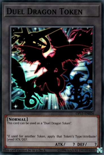 Duel Dragon Token [OP11-EN026] Super Rare | Good Games Adelaide SA