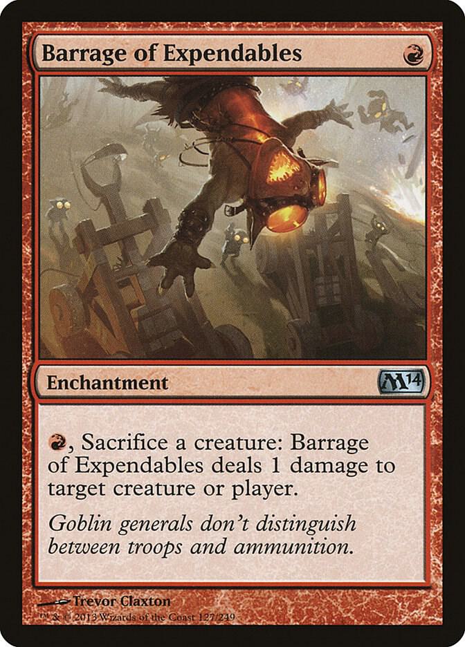 Barrage of Expendables 127 (Magic 2014 (M14))  | Good Games Adelaide SA