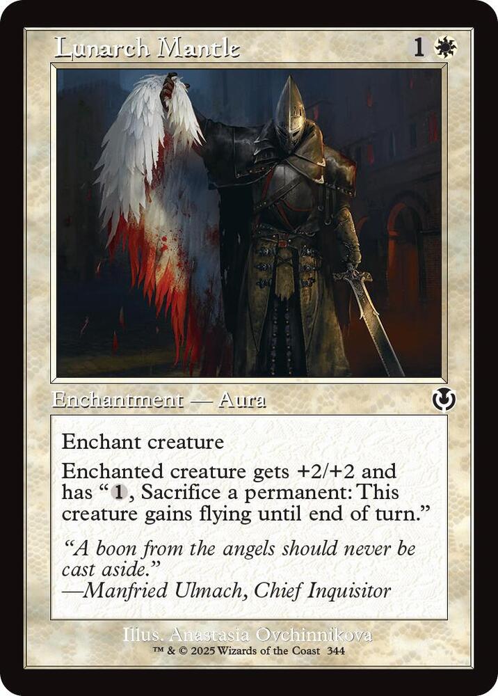 Lunarch Mantle 344 (Innistrad Remastered)  - Foil | Good Games Adelaide SA