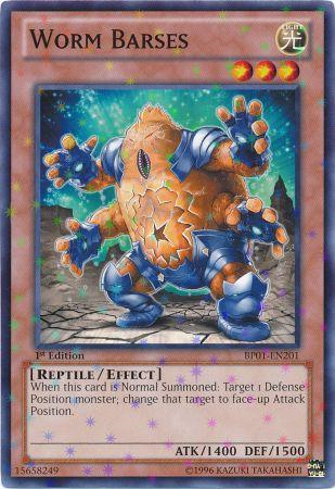 Worm Barses [BP01-EN201] Starfoil Rare | Good Games Adelaide SA