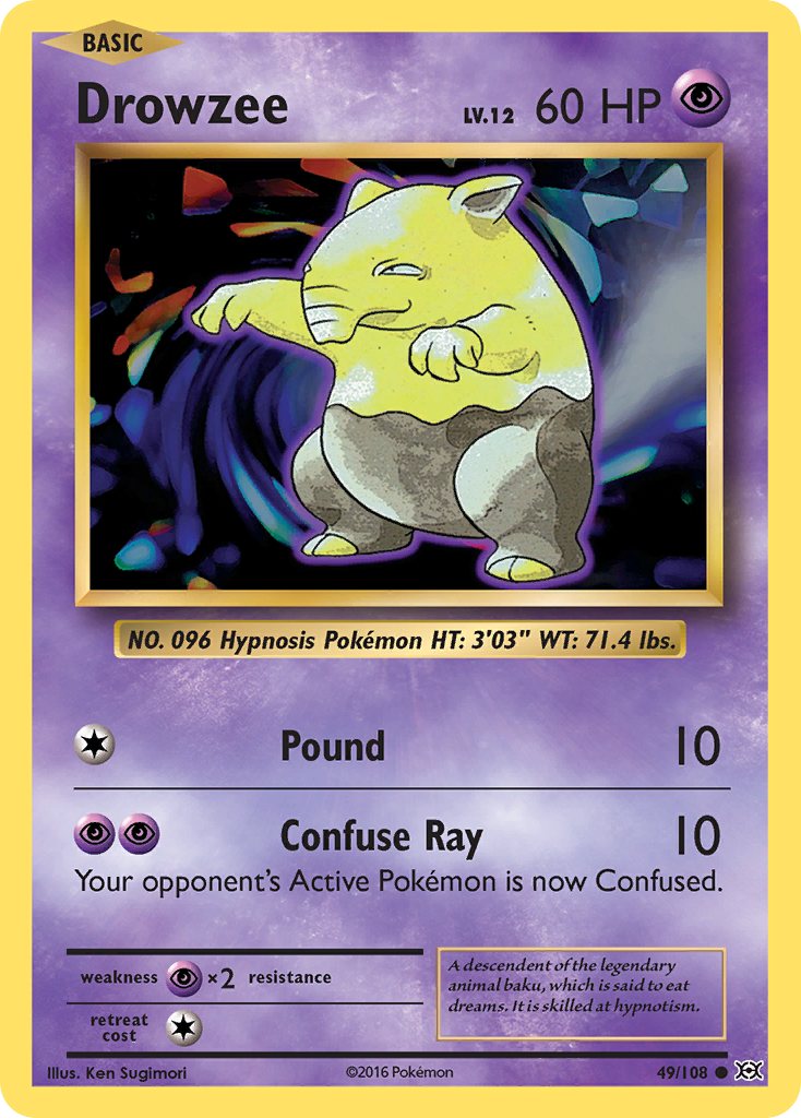 Drowzee (49/108) [XY: Evolutions] | Good Games Adelaide SA