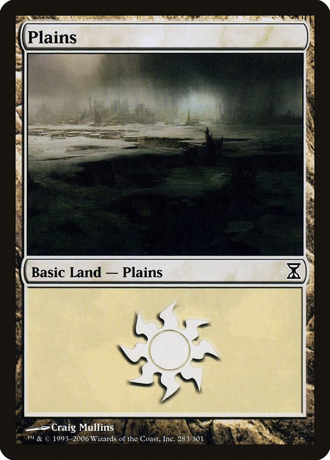 Plains 283 (Time Spiral)  - Foil | Good Games Adelaide SA
