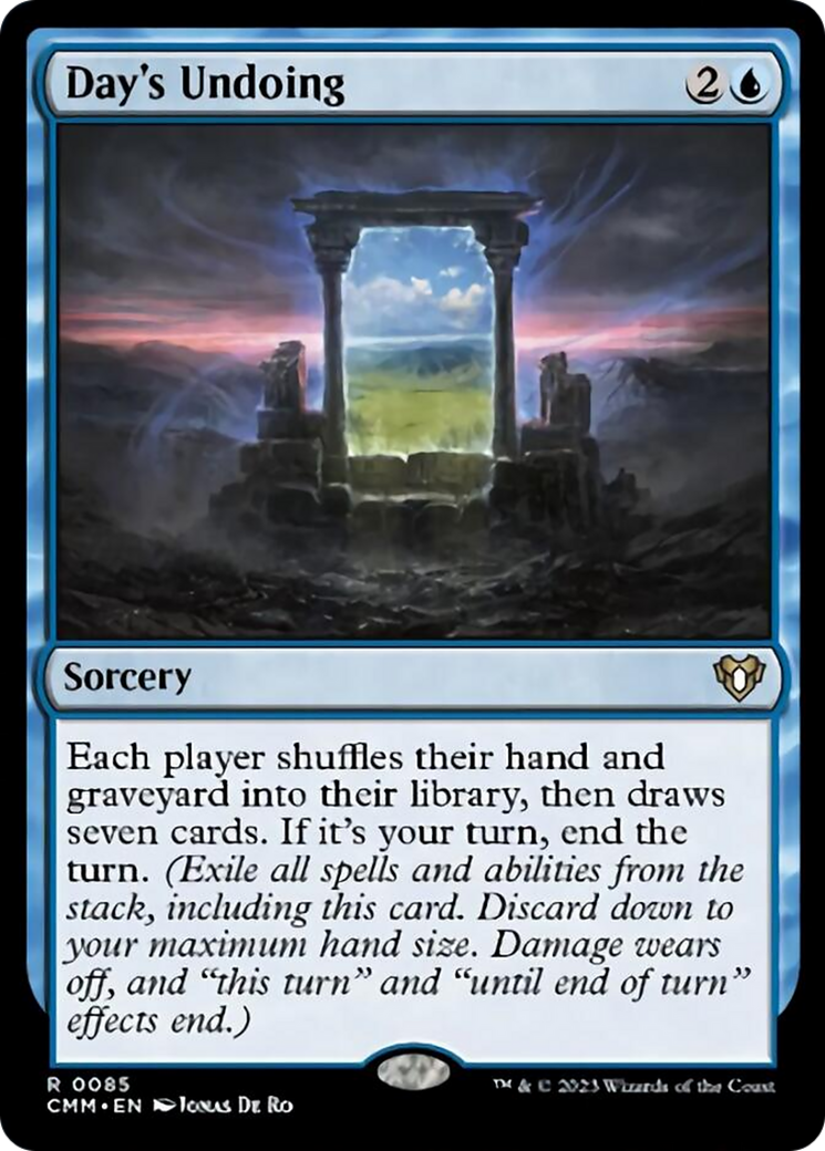 Day's Undoing [Commander Masters] | Good Games Adelaide SA