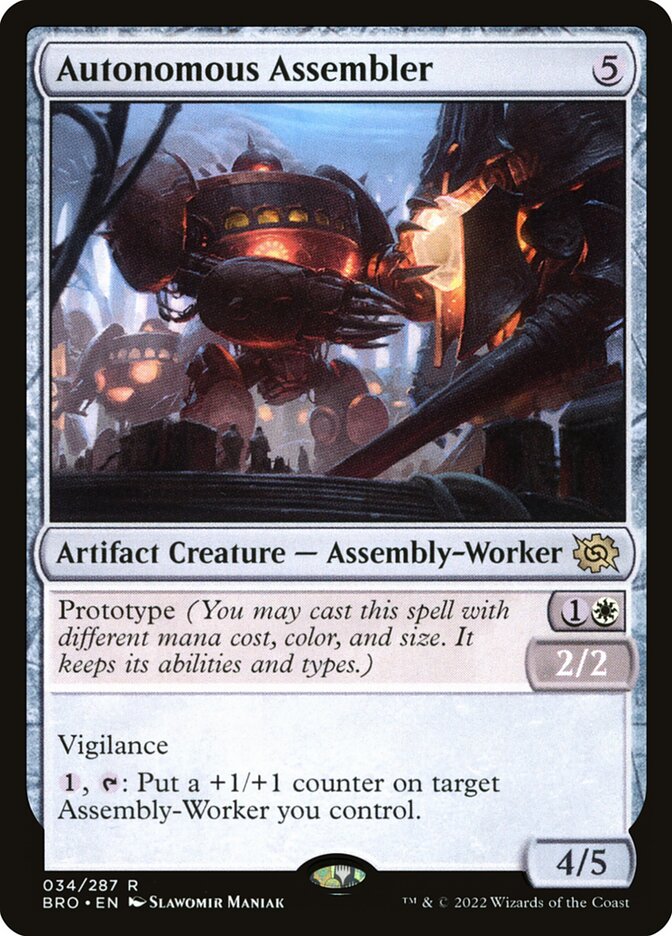 Autonomous Assembler 34 (The Brothers' War)  | Good Games Adelaide SA