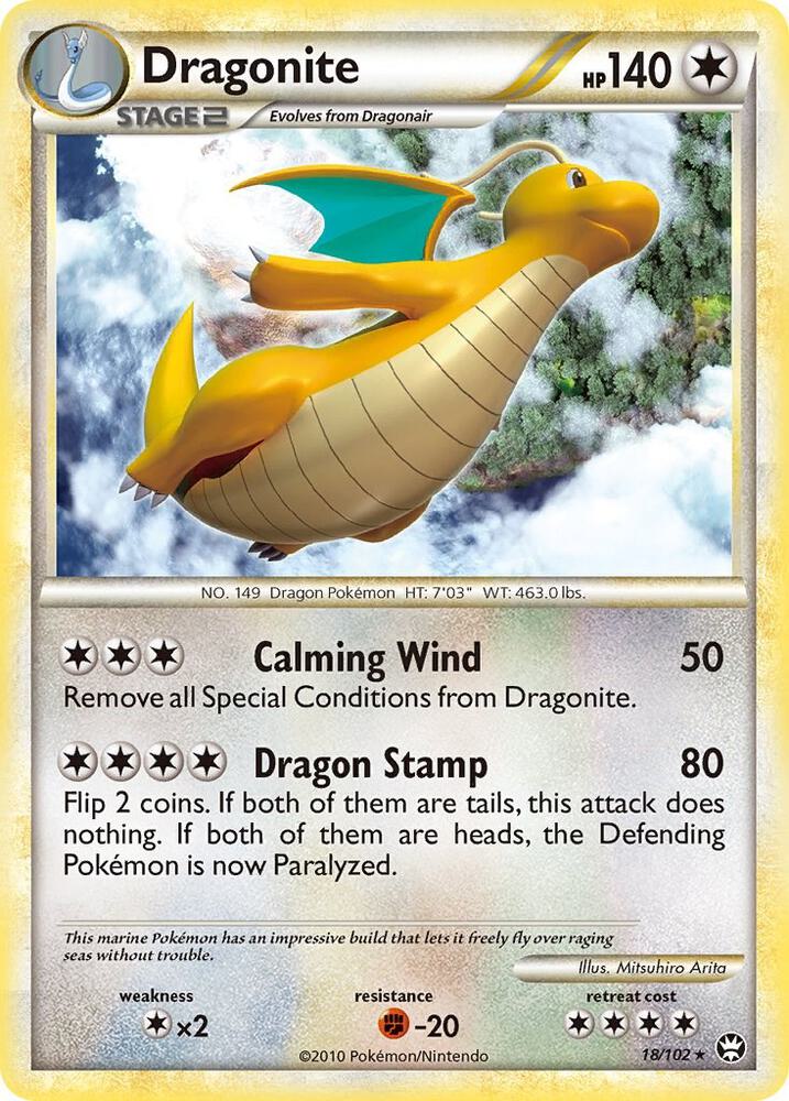 Dragonite 18/102 (Triumphant)  | Good Games Adelaide SA