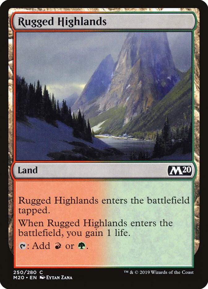 Rugged Highlands 250 (Core Set 2020)  | Good Games Adelaide SA