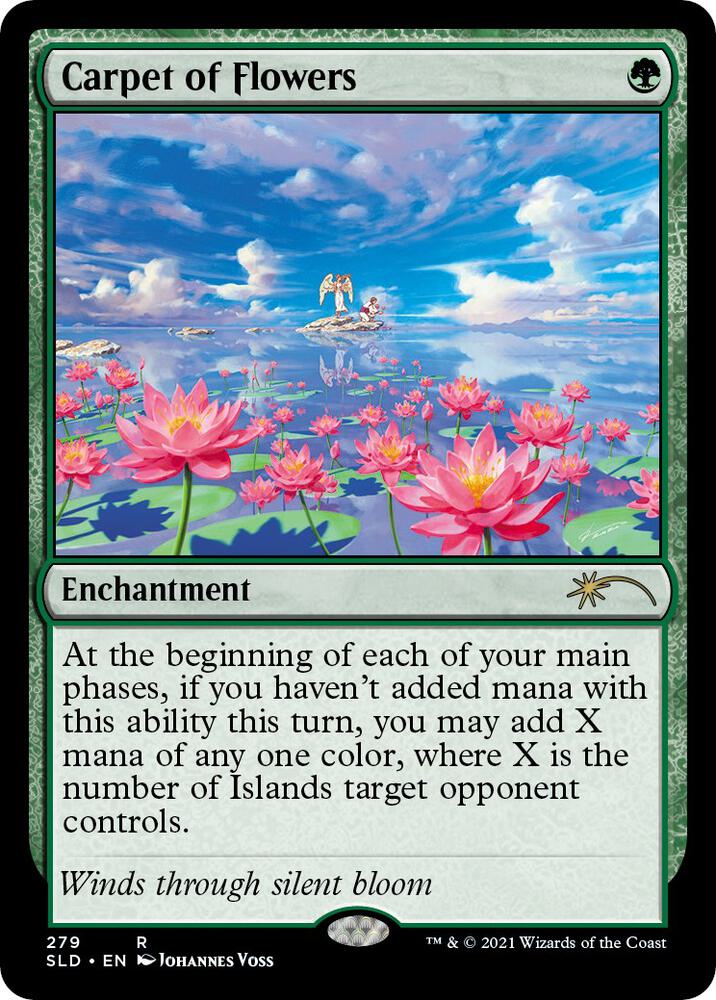 Carpet of Flowers 279 (Secret Lair Drop Series)  - Foil | Good Games Adelaide SA