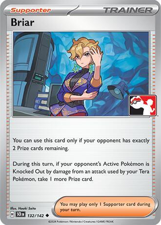 Briar Series 7 132/142 (Prize Pack Series Cards)  - Holofoil | Good Games Adelaide SA