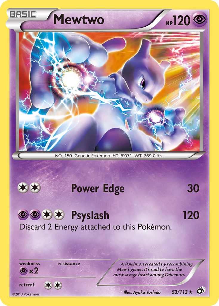 Mewtwo (53/113) [Black & White: Legendary Treasures] | Good Games Adelaide SA