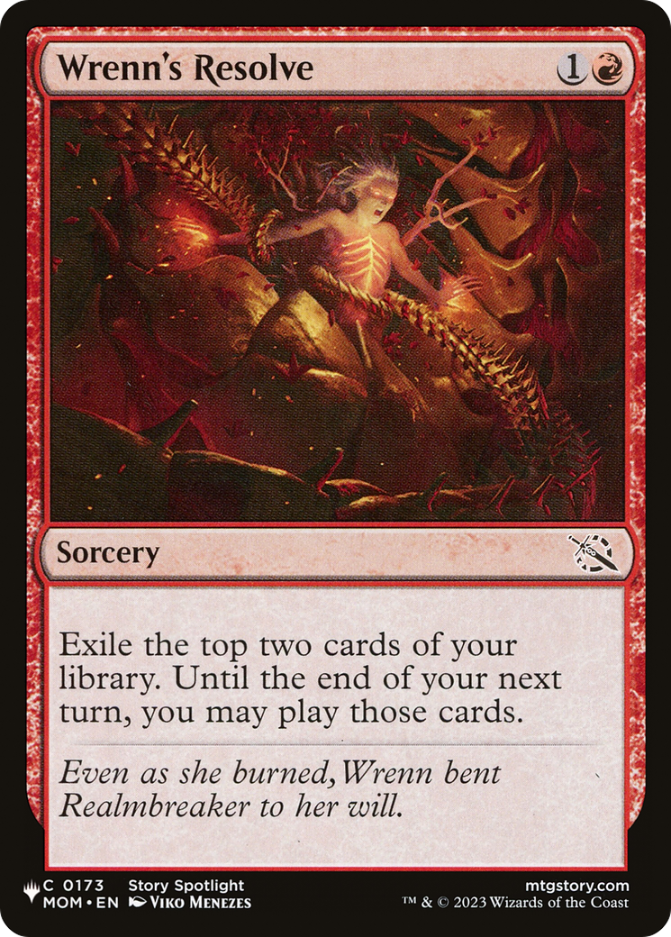 Wrenn's Resolve [The List Reprints] | Good Games Adelaide SA
