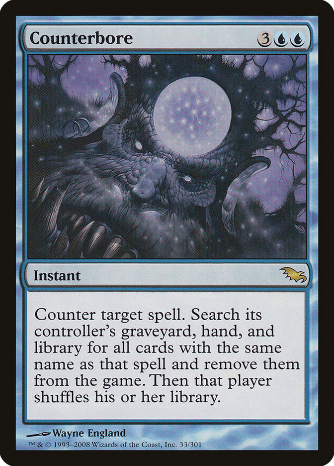 Counterbore 33 (Shadowmoor)  | Good Games Adelaide SA
