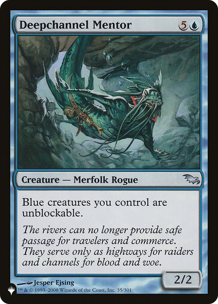 Deepchannel Mentor [The List Reprints] | Good Games Adelaide SA