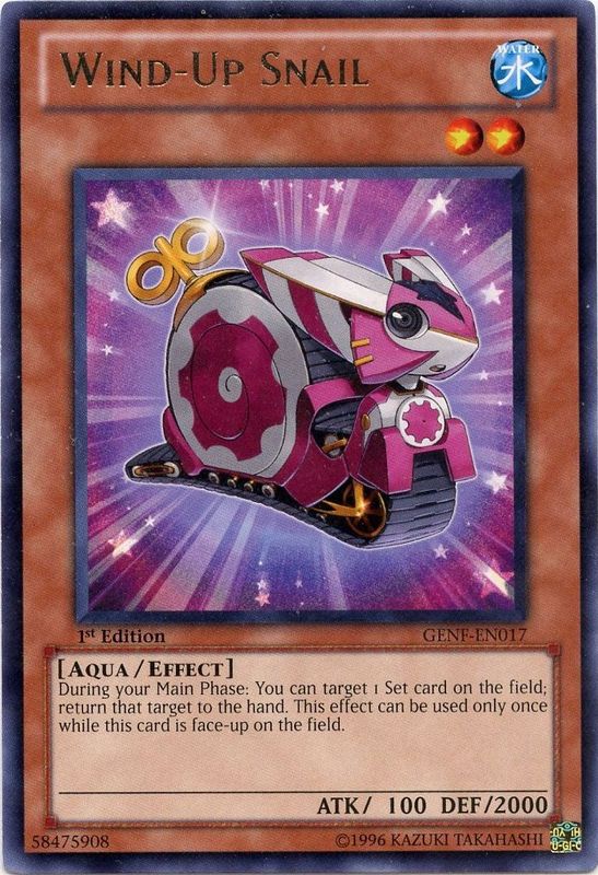 Wind-Up Snail [GENF-EN017] Rare | Good Games Adelaide SA