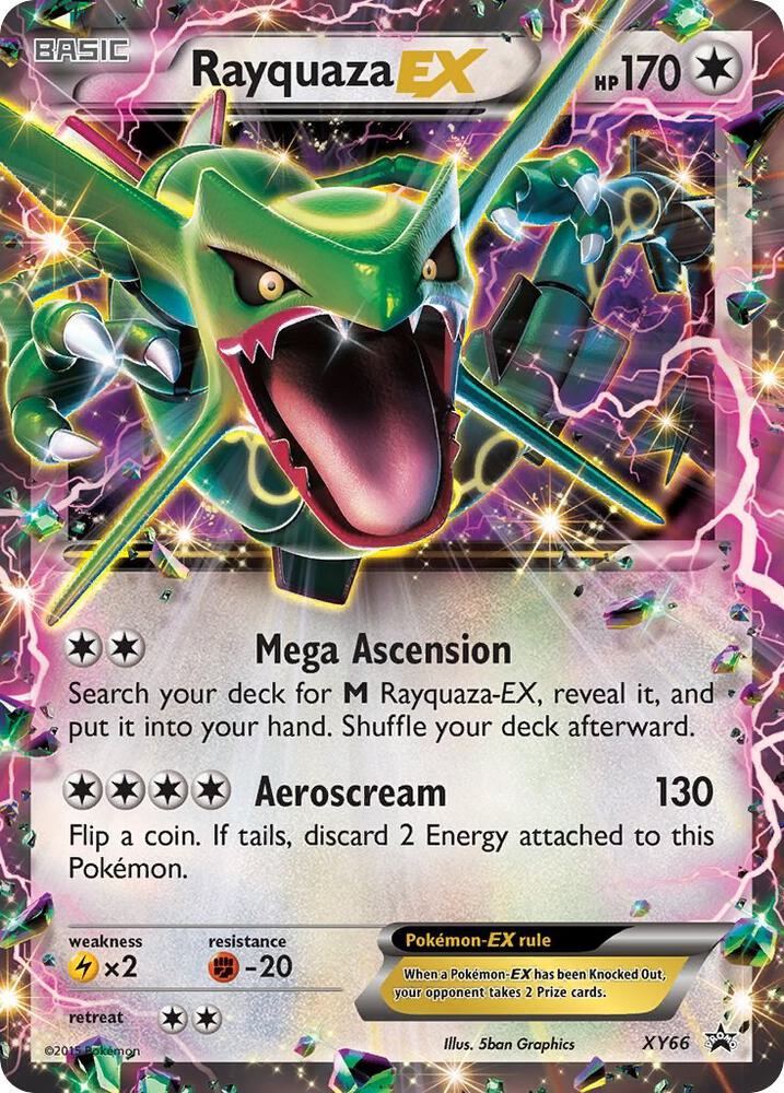 Rayquaza EX XY66 (XY Promos)  - Holofoil | Good Games Adelaide SA