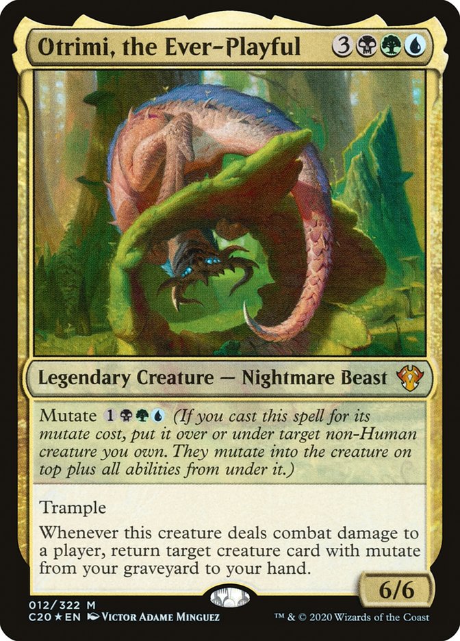 Otrimi, the Ever-Playful 12 (Commander 2020)  | Good Games Adelaide SA