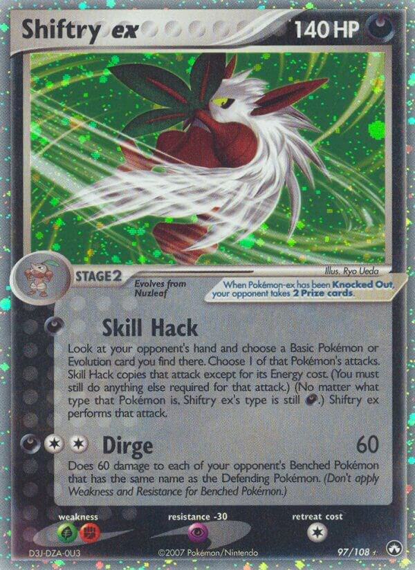 Shiftry ex 97/108 (Power Keepers)  - Holofoil | Good Games Adelaide SA
