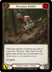 Ravenous Rabble (Yellow) [OUT214] (Outsiders) | Good Games Adelaide SA