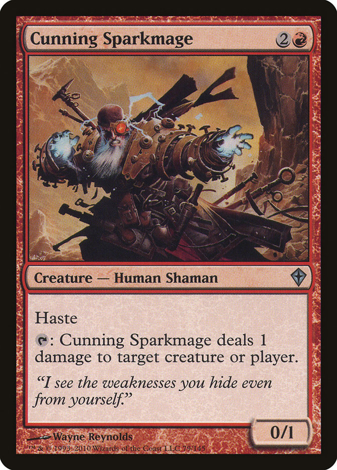 Cunning Sparkmage 79 (Worldwake)  | Good Games Adelaide SA
