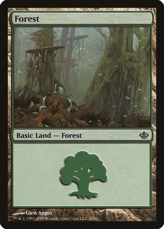 Forest 29 29 (Duel Decks: Garruk vs. Liliana)  | Good Games Adelaide SA