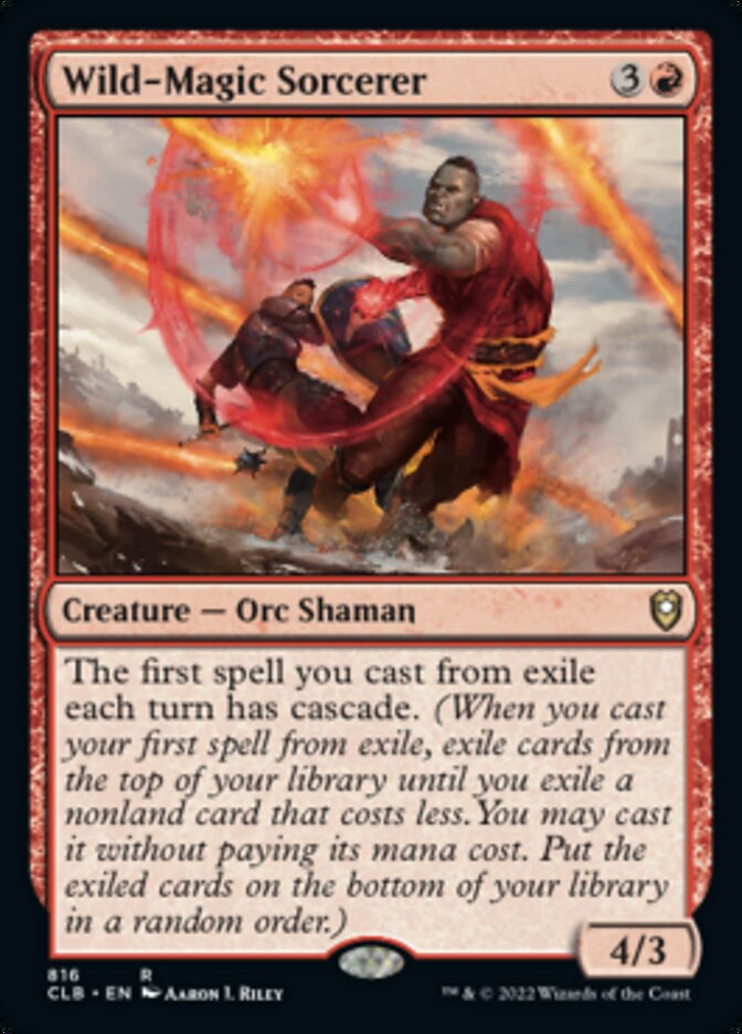 Wild-Magic Sorcerer [Commander Legends: Battle for Baldur's Gate] | Good Games Adelaide SA