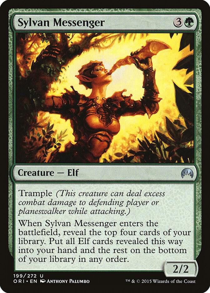 Sylvan Messenger 199 (Magic Origins)  | Good Games Adelaide SA