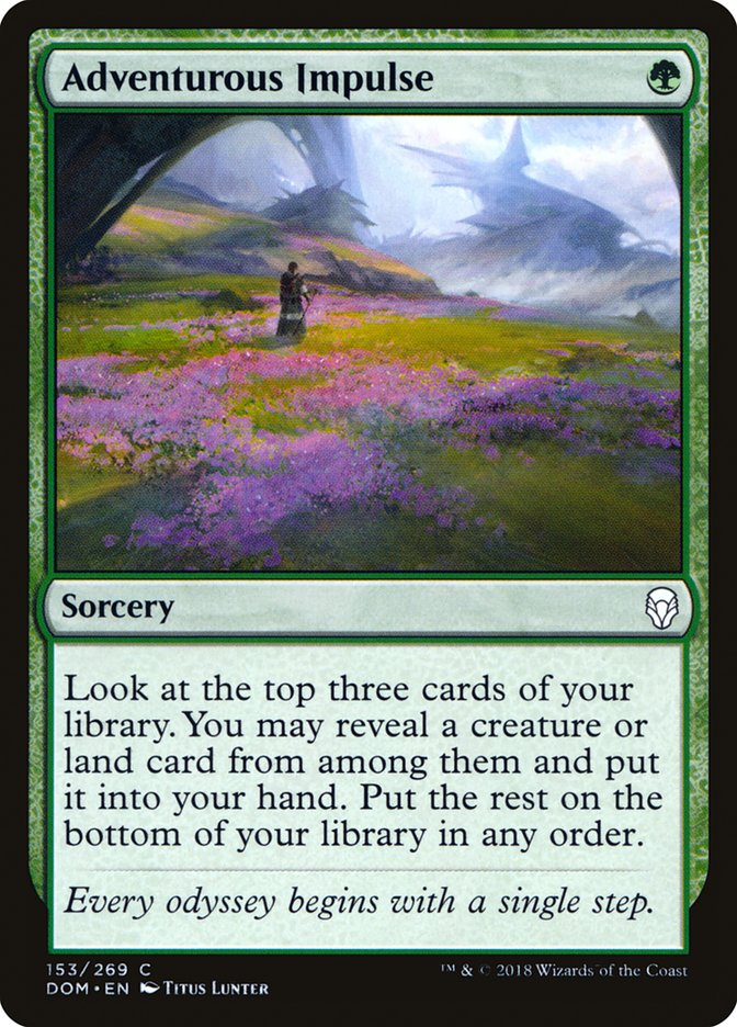 Adventurous Impulse [Dominaria] | Good Games Adelaide SA