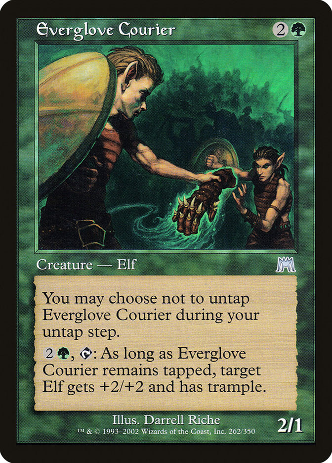 Everglove Courier 262 (Onslaught)  - Foil | Good Games Adelaide SA