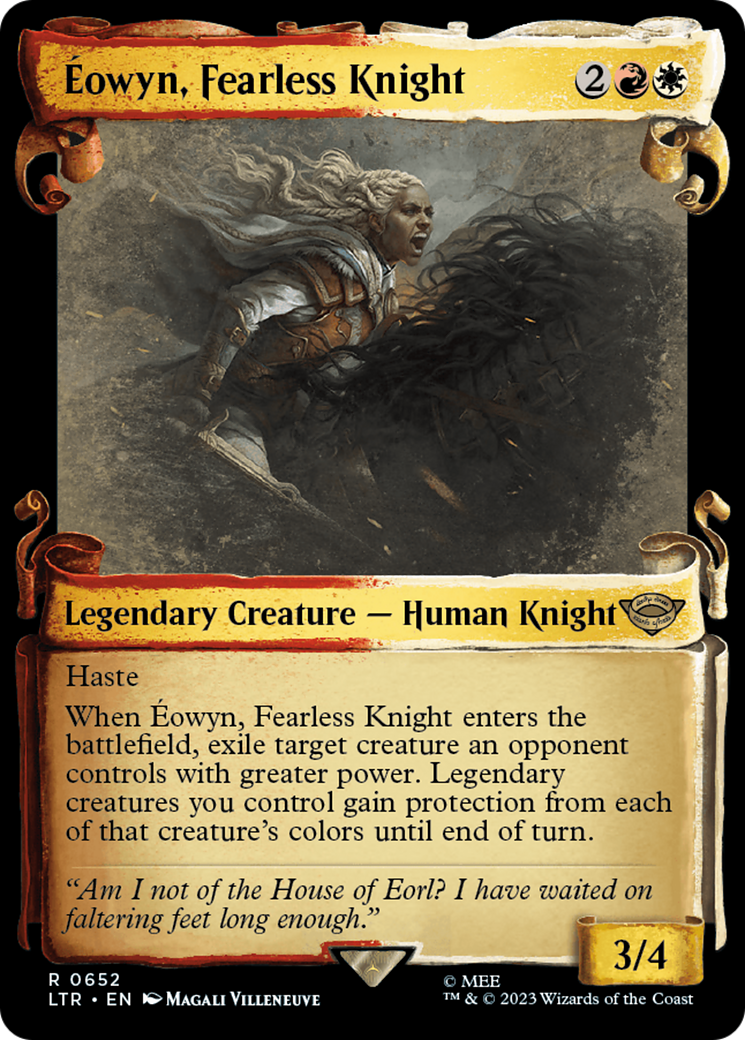 Eowyn, Fearless Knight [The Lord of the Rings: Tales of Middle-Earth Showcase Scrolls] | Good Games Adelaide SA
