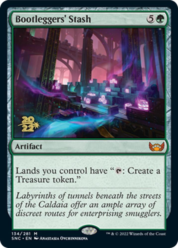 Bootleggers Stash 134 (Prerelease Cards)  - Foil | Good Games Adelaide SA