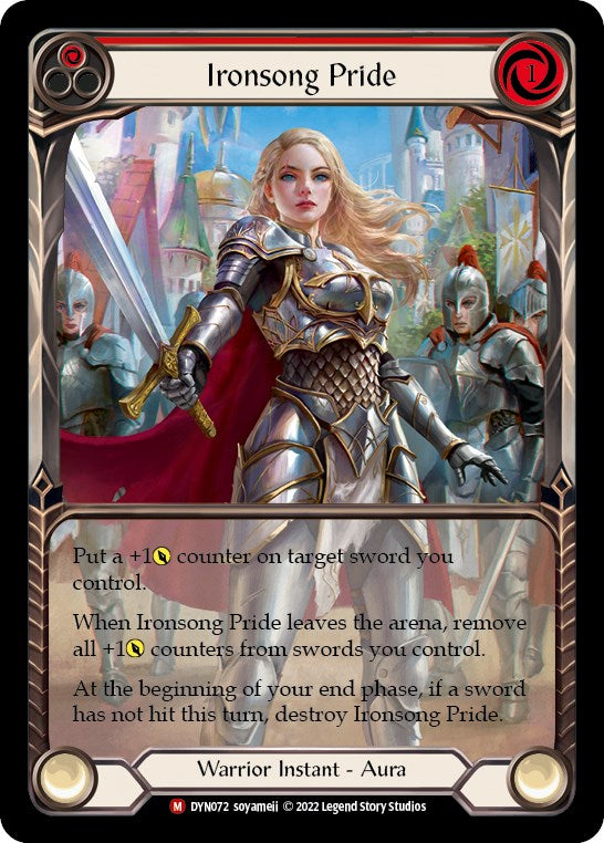 Ironsong Pride (Extended Art) [DYN072] (Dynasty)  Rainbow Foil | Good Games Adelaide SA