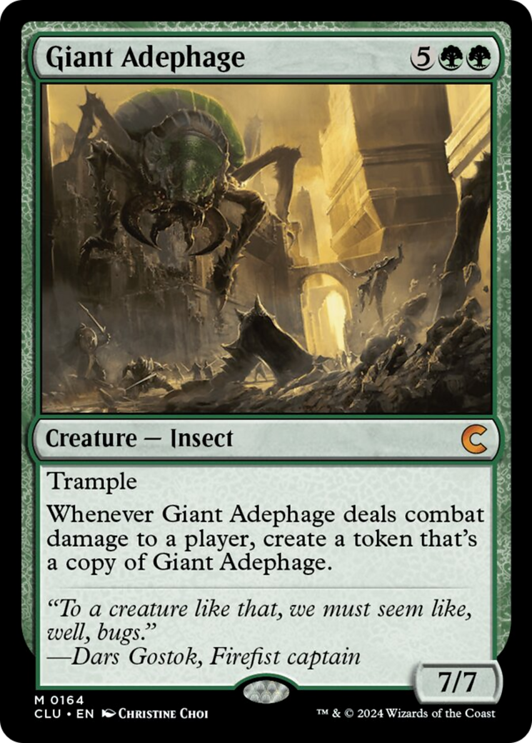 Giant Adephage [Ravnica: Clue Edition] | Good Games Adelaide SA