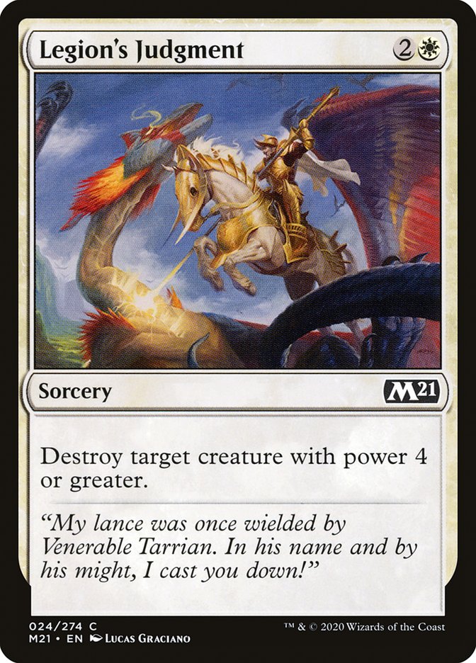 Legion's Judgment 24 (Core Set 2021)  - Foil | Good Games Adelaide SA