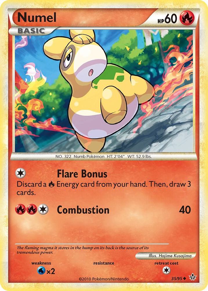 Numel 35/95 (Unleashed)  - Reverse Holofoil | Good Games Adelaide SA