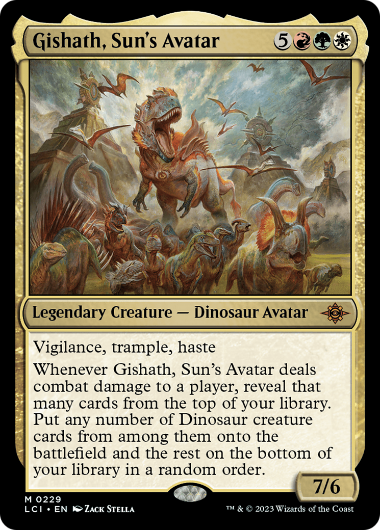 Gishath, Sun's Avatar [The Lost Caverns of Ixalan] | Good Games Adelaide SA